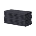 E-Living Store DII Black Commercial Quality 18x18 Napkin, 12PK FBA43766